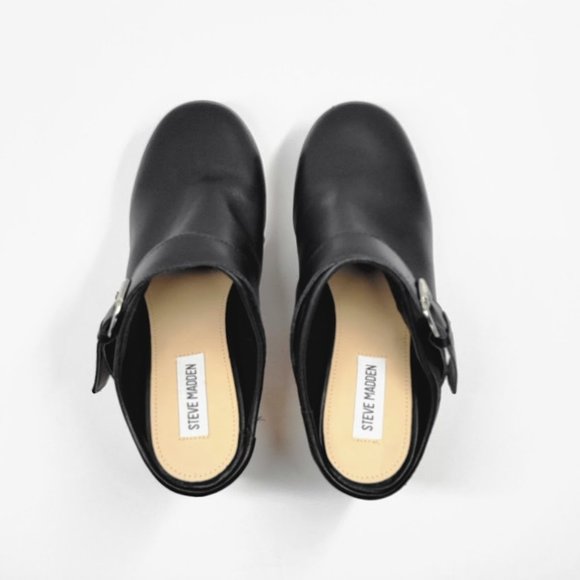 STEVE MADDEN hilde leather clogs shoes Sz 9.5 NEW - Picture 4 of 8